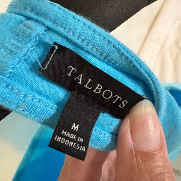 Talbots Aqua Cardigan and Tank Size Sold as Set - Picture 3 of 7